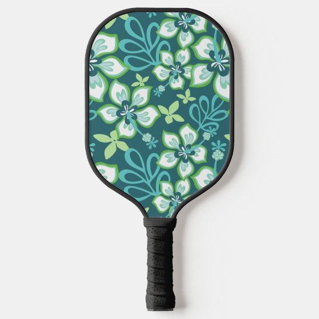 JUNGLE SURF (TEAL COMBO) PICKLEBALL PADDLE (Front)
