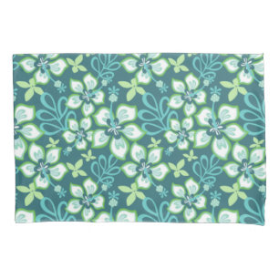 JUNGLE SURF (TEAL COMBO) PILLOWCASE