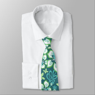 JUNGLE SURF (TEAL COMBO) TIE