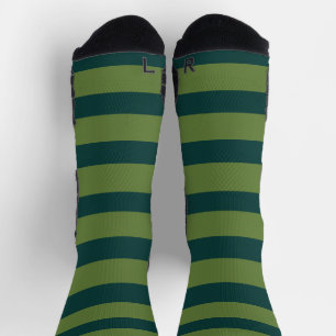 Jungle Swamp Stripes Socks