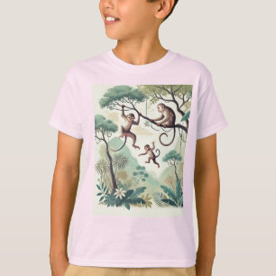 Jungle Swing Monkey Tee – Fun, Wild & Stylish!