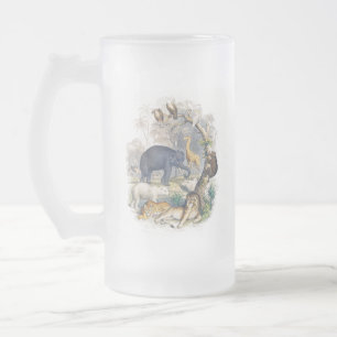 Jungle Tableau Frosted Mug