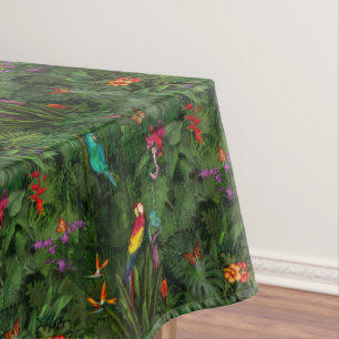 Jungle 🌺🌴🦜Tablecloth Tablecloth