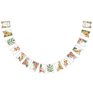 Jungle Theme Baby shower Bunting