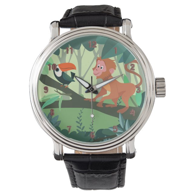 Jungle Themed Watch (Front)