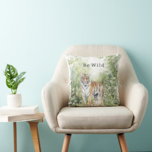 Jungle Tiger Birthday Cushion