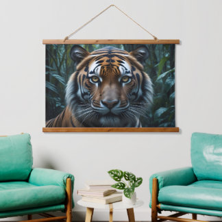 Jungle Tiger Hanging Tapestry