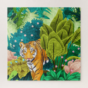 Jungle Tiger Jigsaw Puzzle
