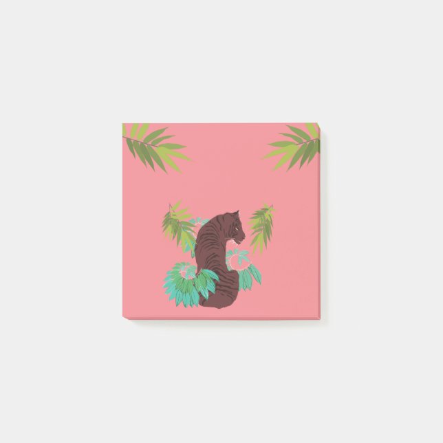 Jungle Tiger Post-it Notes (Front)