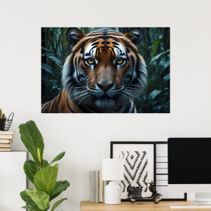 Jungle Tiger Poster
