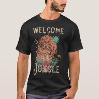 Jungle Tiger Welcome To Our Jungle Tiger Lover T-Shirt