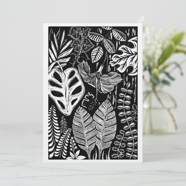 Jungle Vibes Card (Standing Front)