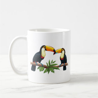 Jungle Vibrance: Toucans in Harmony Coffee Mug