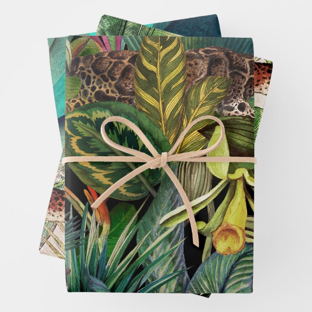 Jungle Wrapping Paper (In situ)