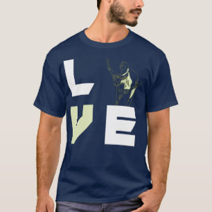 Jungle Zoo Keeper Gift Love Monkey T-Shirt