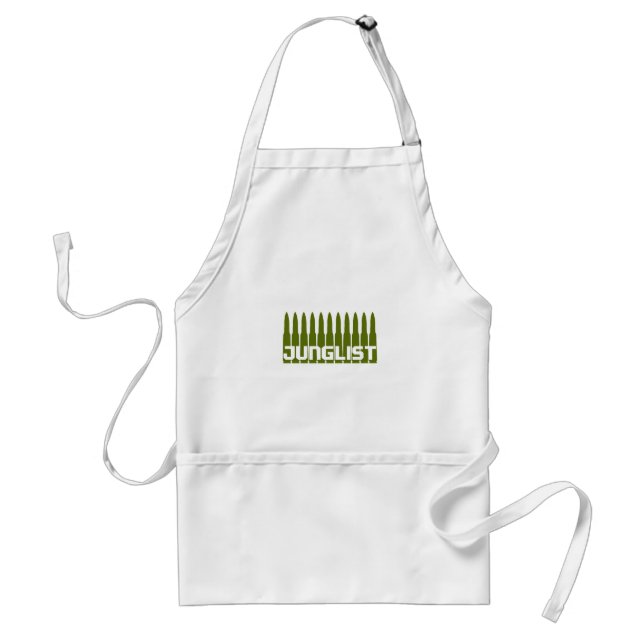 Junglist Green Standard Apron (Front)