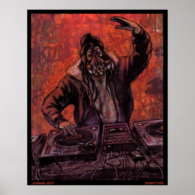 JUNGLIST POSTER (Front)