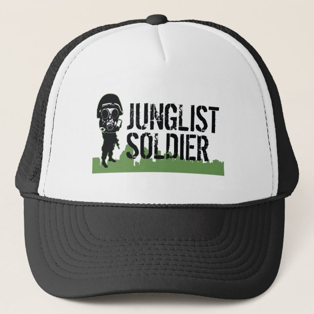 Junglist Soldier Trucker Hat (Front)