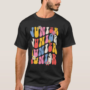 Junior 2029 Retro Groovy Graduation Senior Class o T-Shirt