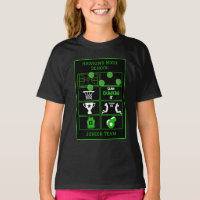 Junior Basketball Players T-Shirt