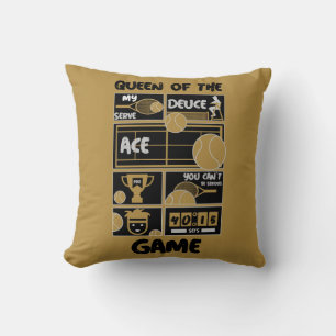 Junior Boys Tennis King Of The Game   Cushion