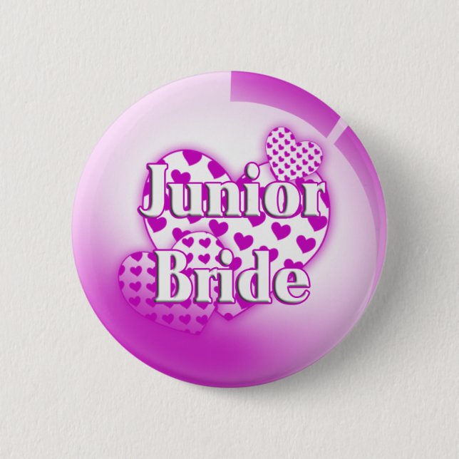 Junior Bride Button (Front)
