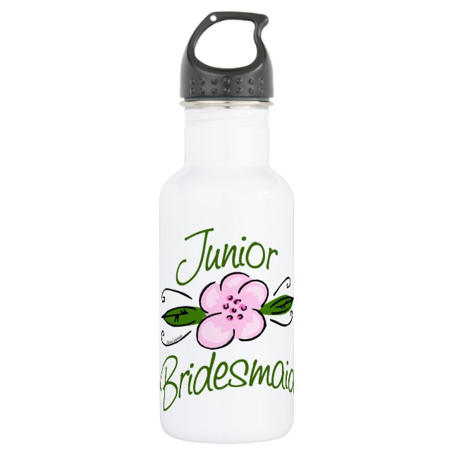 Junior Bridesmaid 532 Ml Water Bottle (Front)