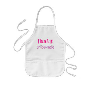 Junior Bridesmaid Kids Apron