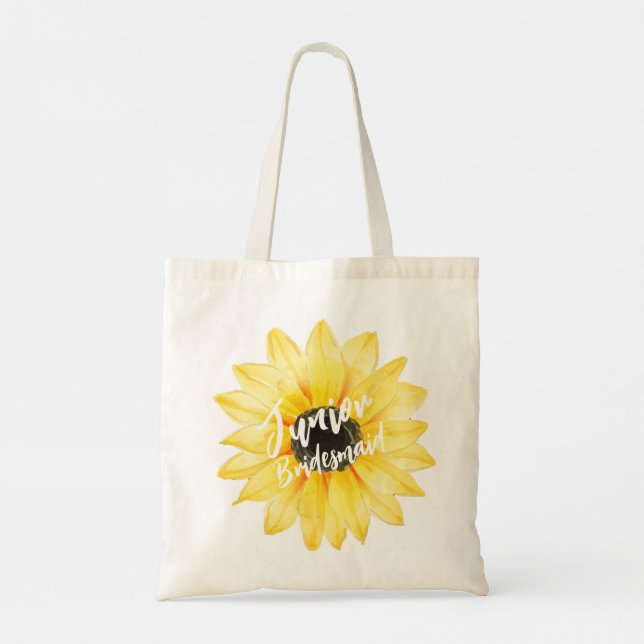 junior bridesmaid tote bag (Back)