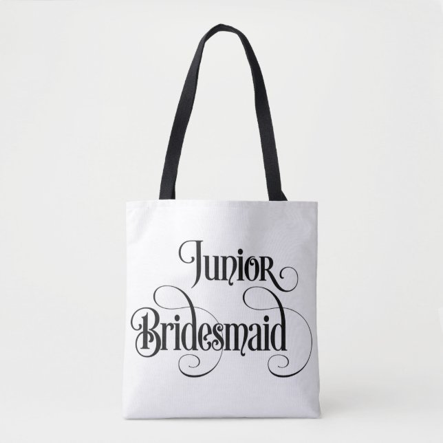 Junior Bridesmaid Tote Bag (Front)