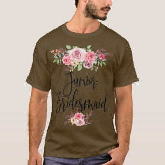 Junior Bridesmaid Wedding Bridal Party T-Shirt