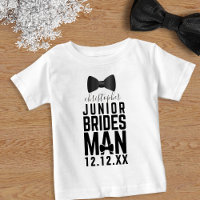 Junior Bridesman Bow Tie Bridal Party Name