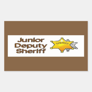 Junior Deputy Sheriff Rectangular Sticker