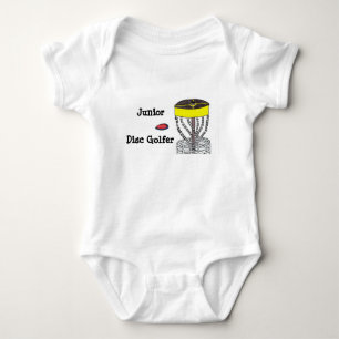 Junior Disc Golfer baby bodysuit