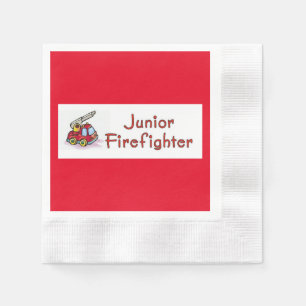 Junior Firefighter Napkin