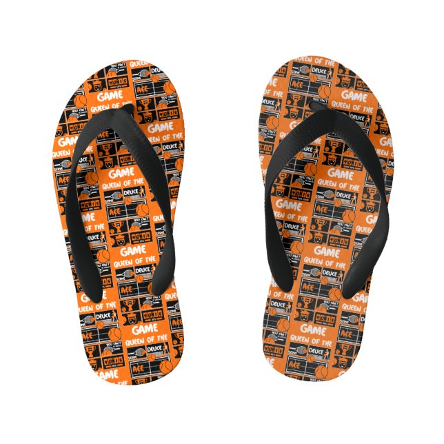 Junior Girls Tennis Player     Kid's Flip Flops (Footbed)