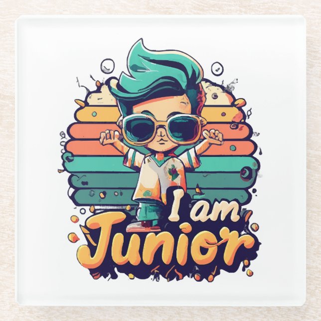 Junior Glass Coaster (Front)