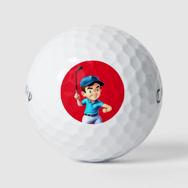 Junior Golf Callaway Warbird Golf Balls (Front)