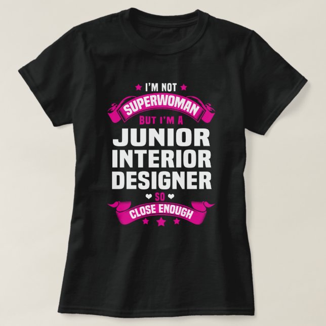 Junior Interior Designer T-Shirt (Design Front)