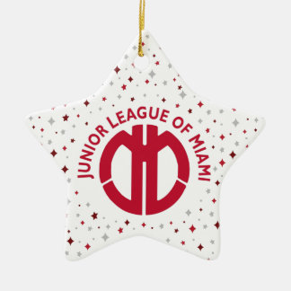 Junior League of Miami Ceramic Tree Decoration