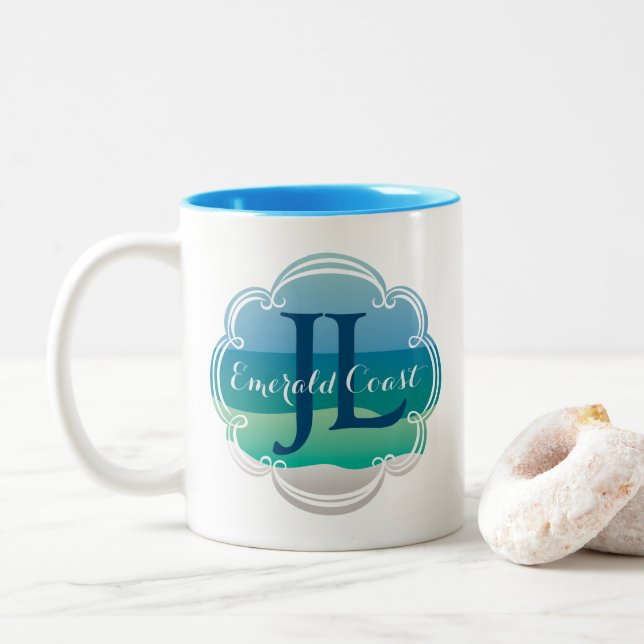 Junior League of the Emerald Coast Coffee Cup (With Donut)