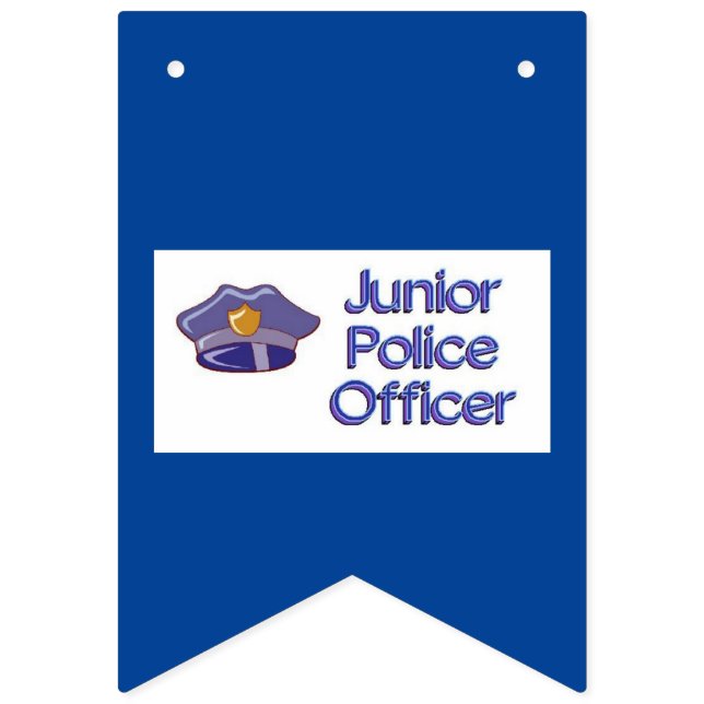 Junior Police Officer Bunting (First Flag)