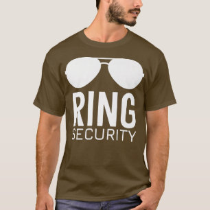 Junior Ring Security Wedding Party Id Tag Kids Rin T-Shirt