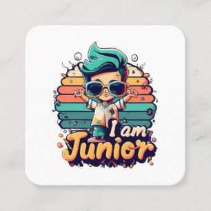Junior Square Business Card