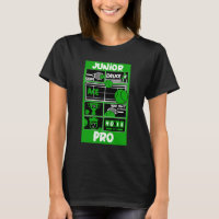 Junior Teen Girl Tennis Player T-Shirt 
