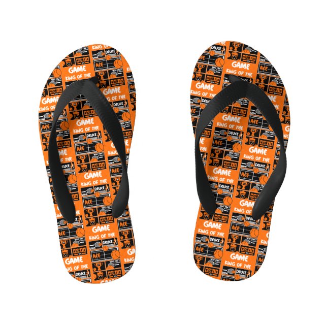 Junior Tennis Player Kid's Flip Flops (Footbed)