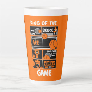 Junior Tennis Player    Latte Mug