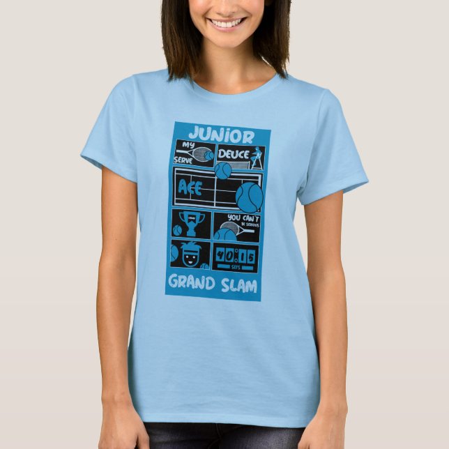 Junior Tennis Player      T-Shirt (Front)