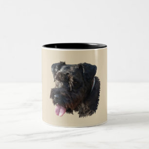 Junior The Schnauzer Two-Tone Coffee Mug