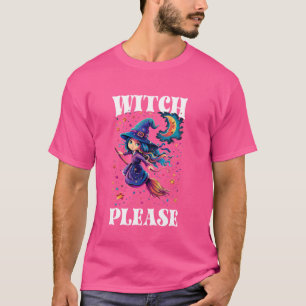junior witch please witches costume for girls witc T-Shirt